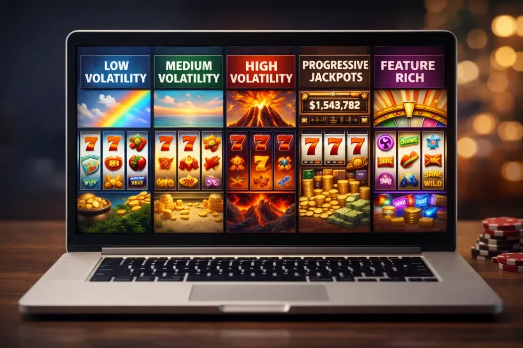 real money slot types