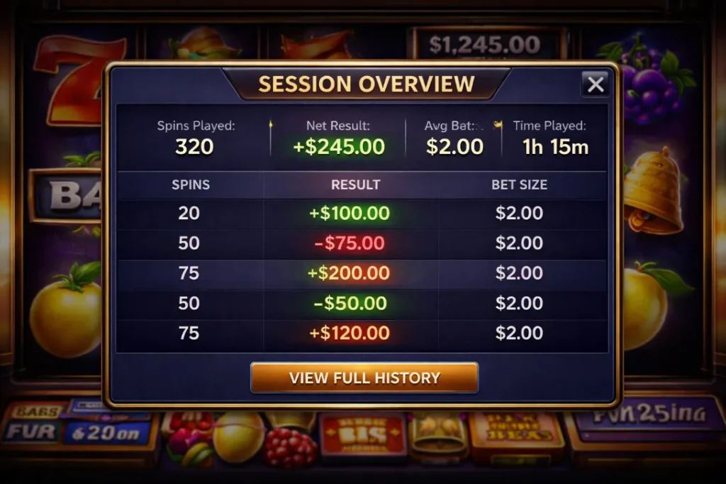 slot bankroll overview